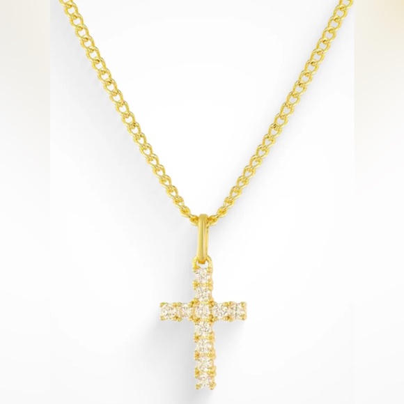 Evry Jewels Don't Cross Me 2.0 Necklace gold tone necklace NIP - Picture 2 of 6